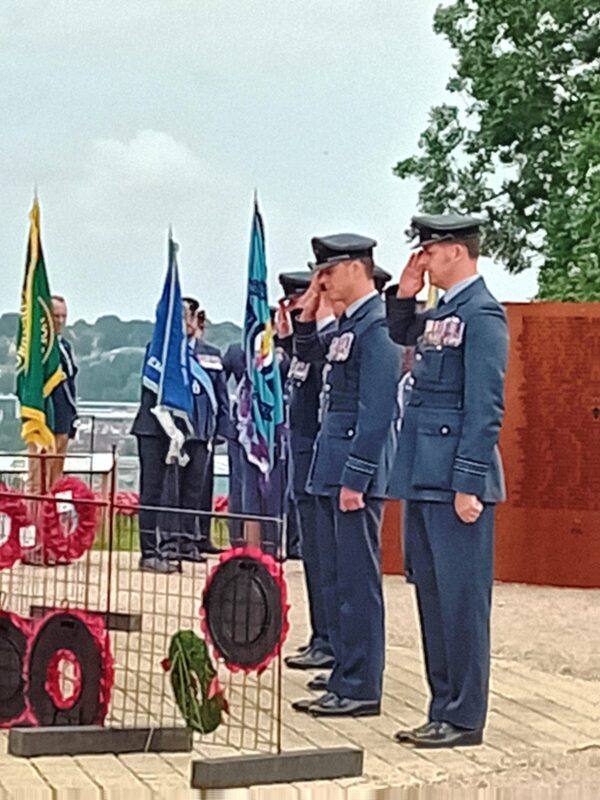 M&DMVC salutes the International Bomber Command Centre Memorial Service